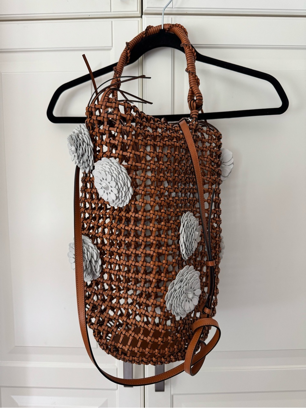 Loewe braided leather bag